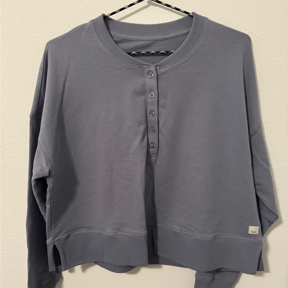 Vuori Laguna Henley Sweatshirt